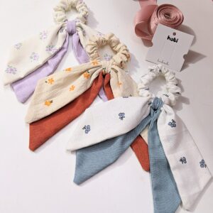 Scrunchie nơ vải hữu cơ EcoRibbon