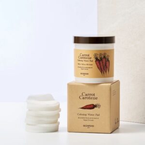 Miếng Bông Dưỡng Làm Dịu Da Skinfood Carrot (60 miếng)